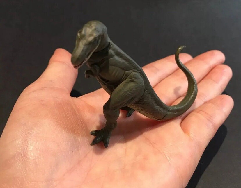 Vintage Kaiyodo UHA Dinotales Series 3 Tyrannosaurus Rex SP Secret Grey Dinosaur Figure