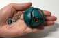 Plastic Dung Beetle Dango Mushi KEYCHAIN Figure w/Moving Parts - GREEN Color 9cm