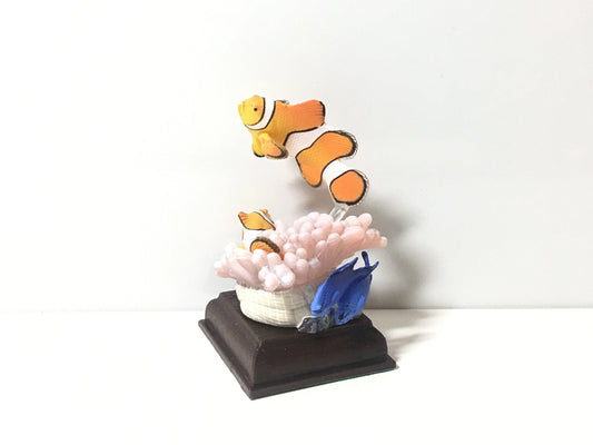 Nature Techni Colour Clown Anemonefish & Sapphire Devil Fish Figure