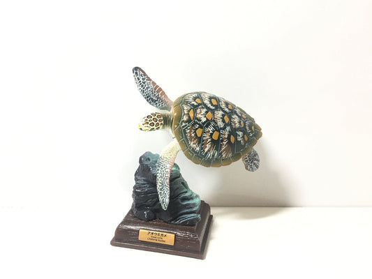 Nature Techni Colour Green Turtle Animal Figure