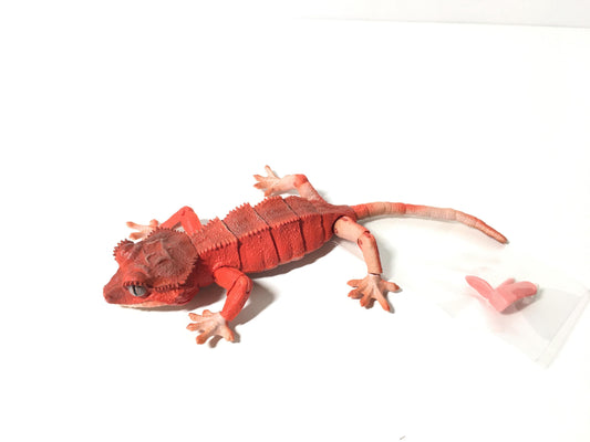 ADVANCE Paternless Bicolor Crested Gecko Figure B 16 cm w/ Movable Joints